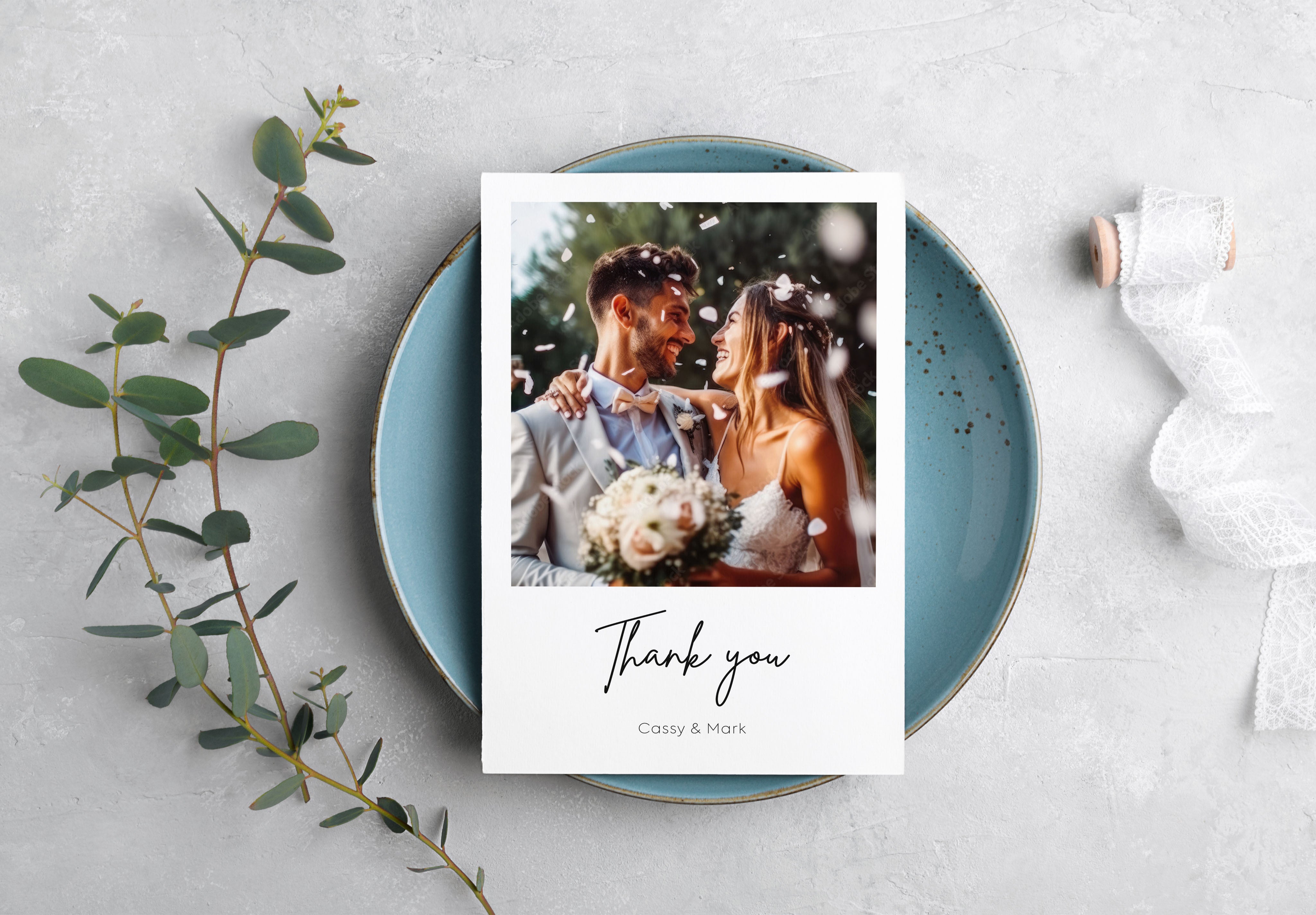 Thank you Cards For Wedding