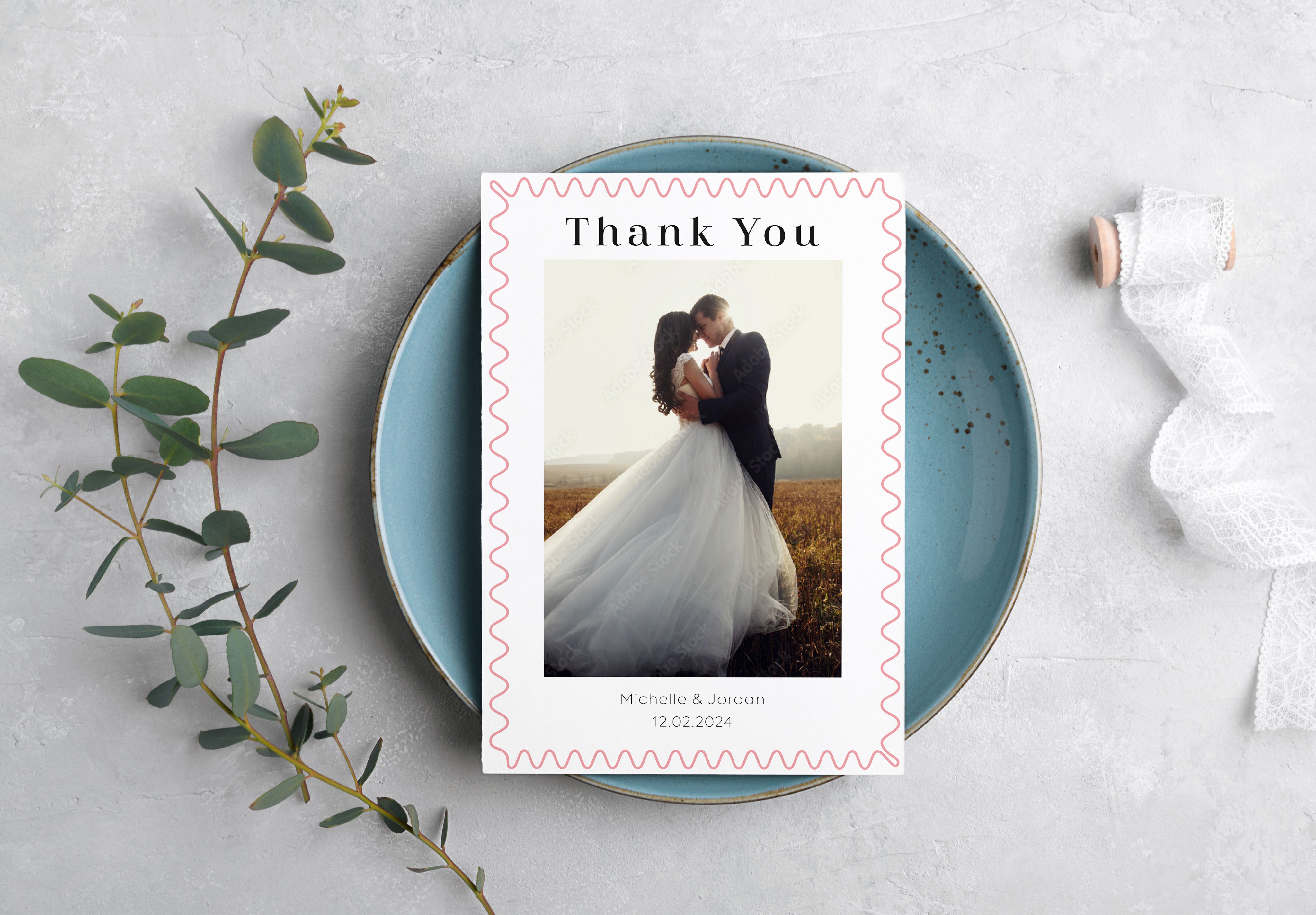 Thank you Cards For Wedding