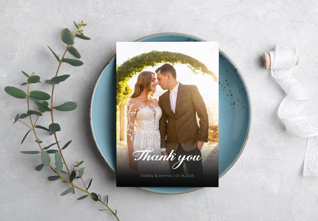 Thank you Cards For Wedding