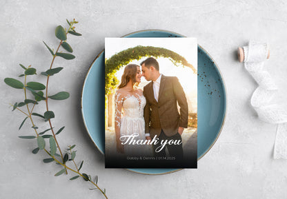 Thank you Cards For Wedding