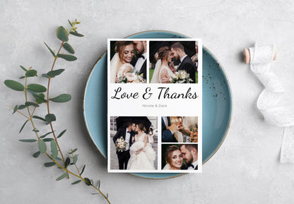 Thank you Cards For Wedding