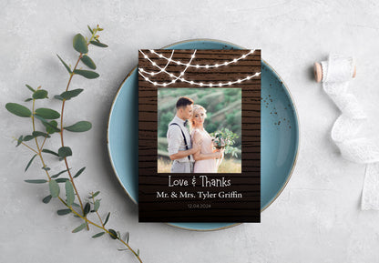 Thank you Cards For Wedding