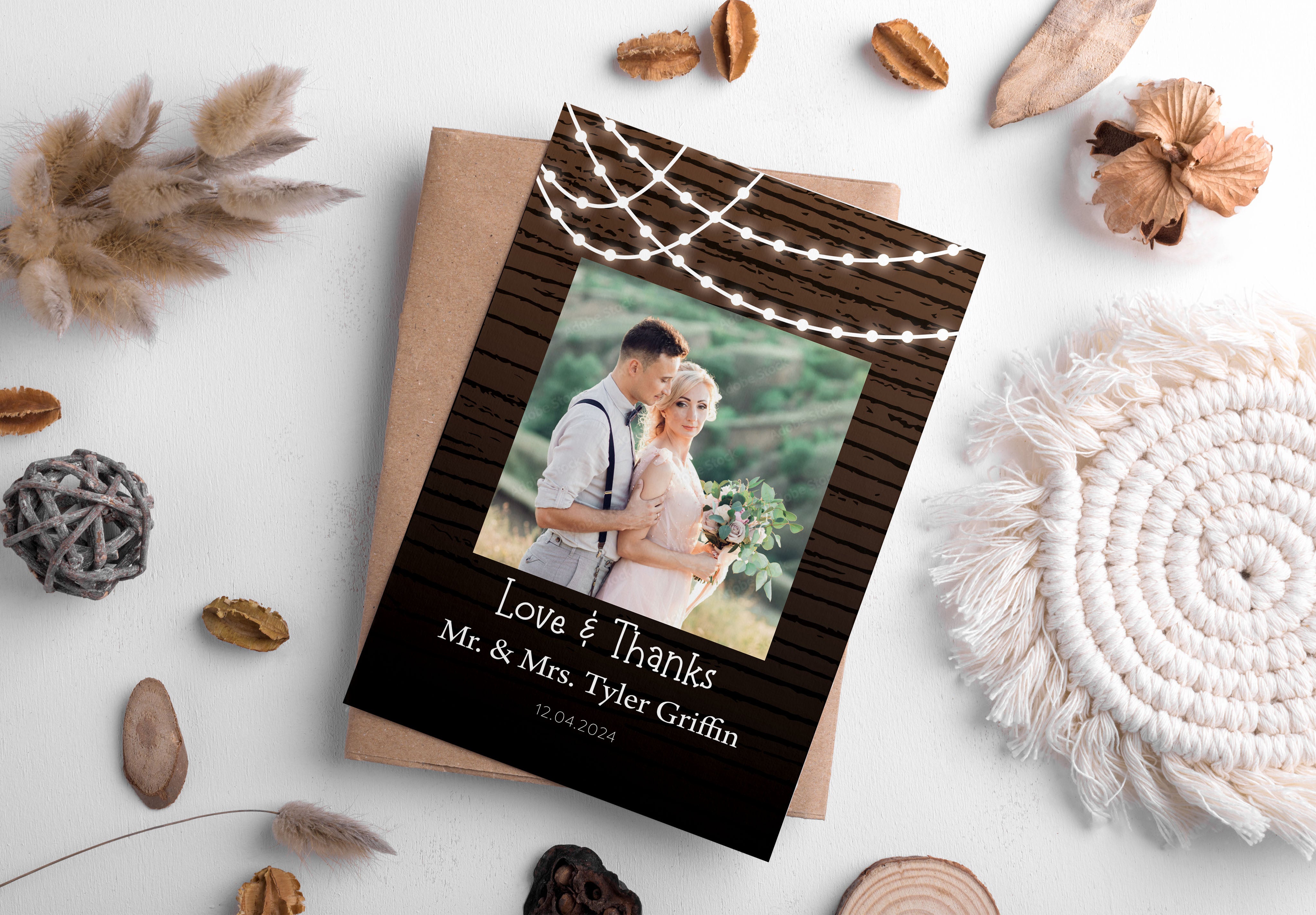 Thank you Cards For Wedding