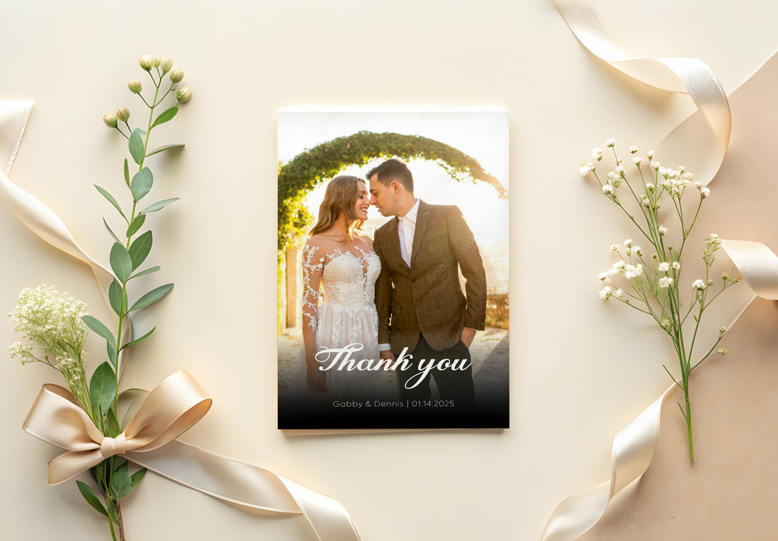 Thank you Cards For Wedding