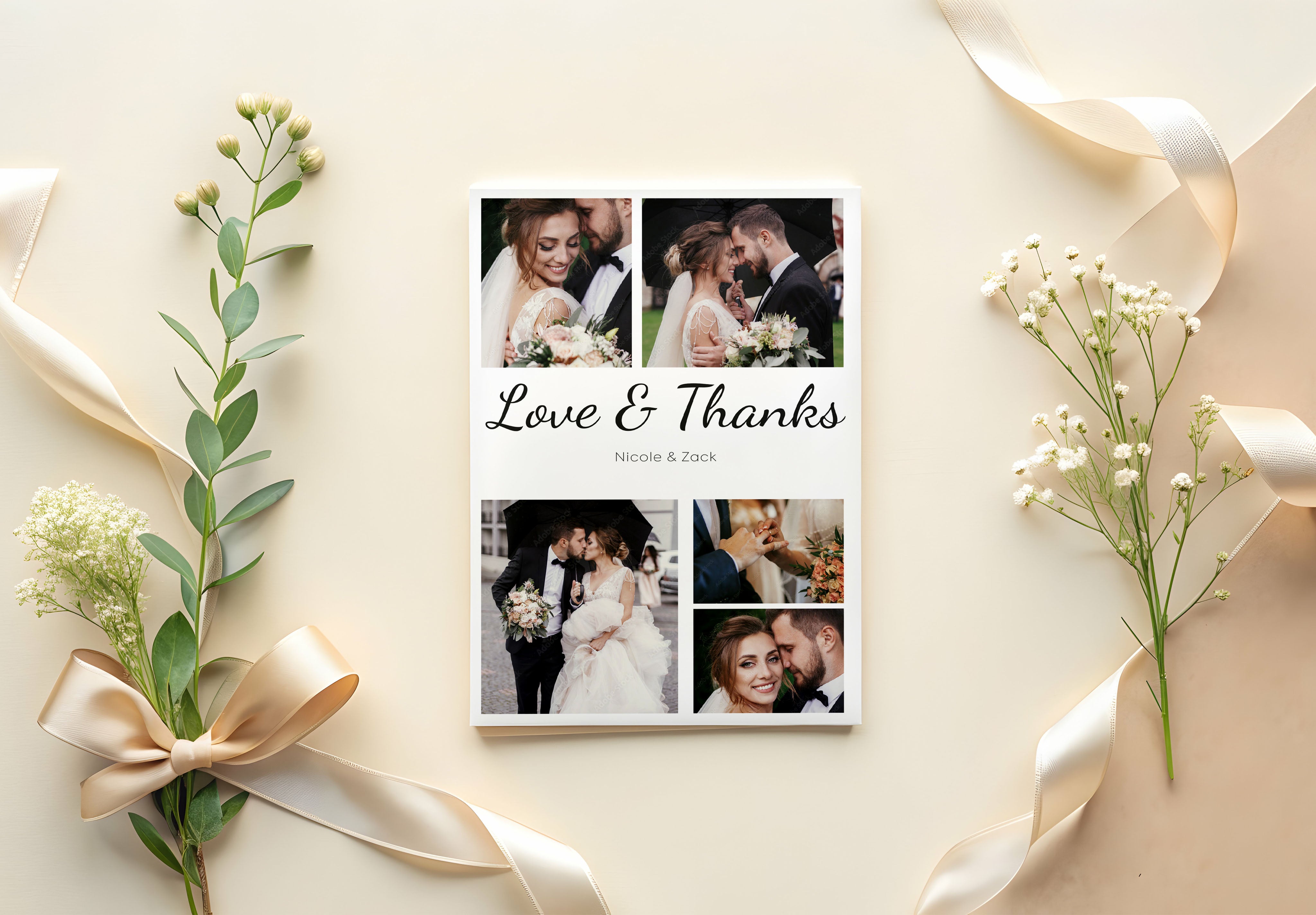 Thank you Cards For Wedding