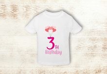 Load image into Gallery viewer, 3rd Birthday Toddler Shirt
