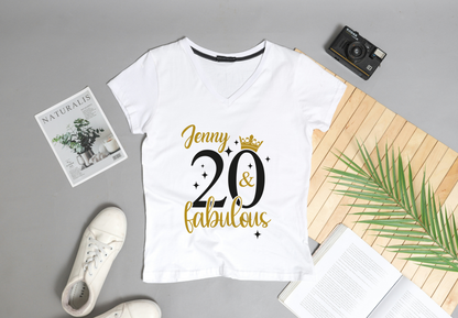 Celebrating 20 Years | 20th Birthday T-Shirt