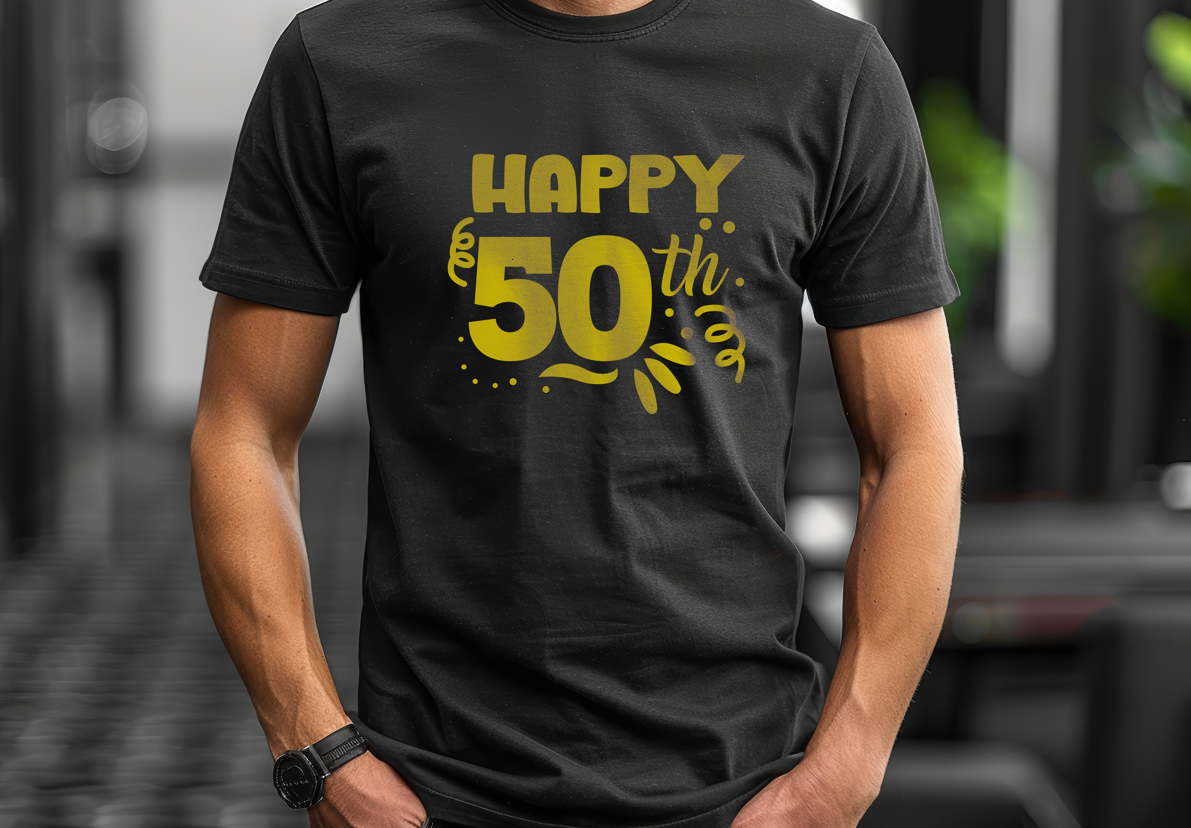 Personalized 50th Birthday Shirt for Men