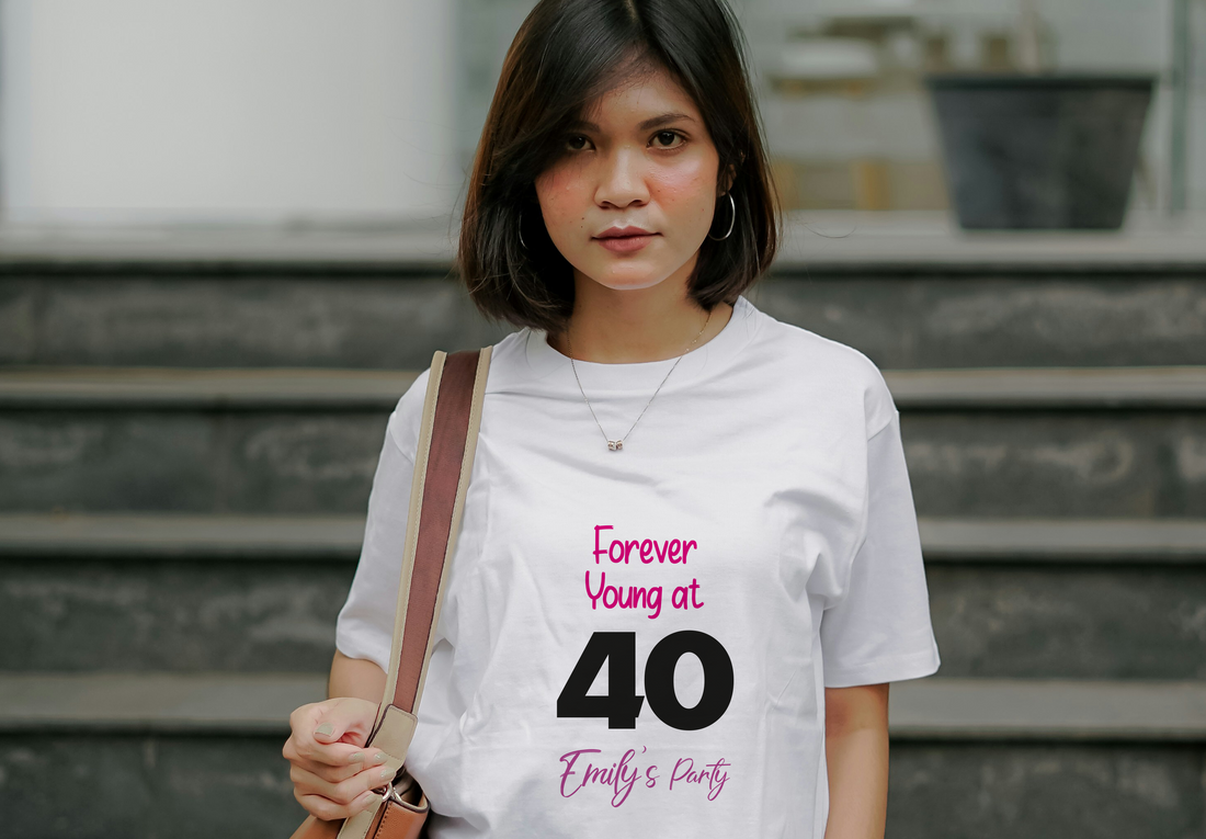 Personalized 40th Birthday Shirt for Women