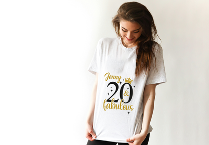 Celebrating 20 Years | 20th Birthday T-Shirt