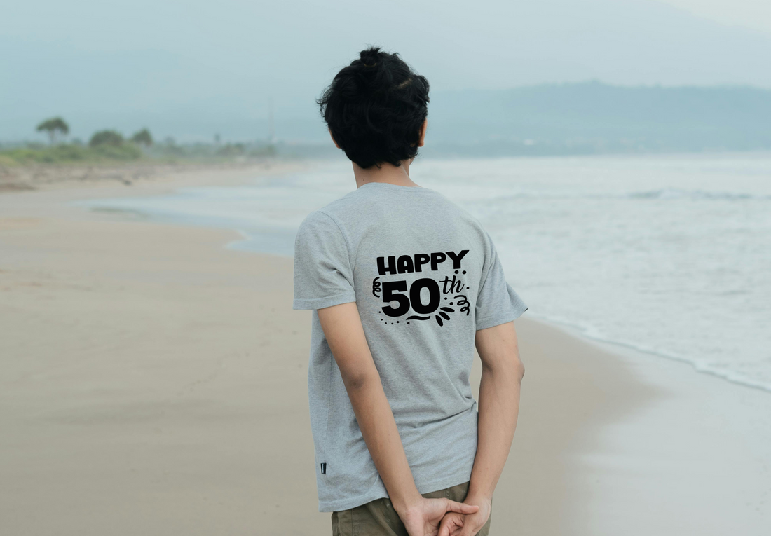 Personalized 50th Birthday Shirt for Men