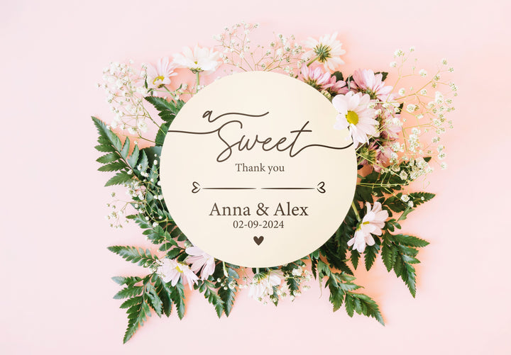 Wedding Stickers | Thank You Stickers