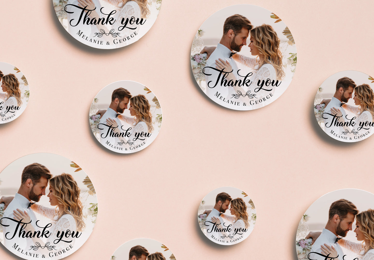 Wedding Stickers | Thank You Stickers
