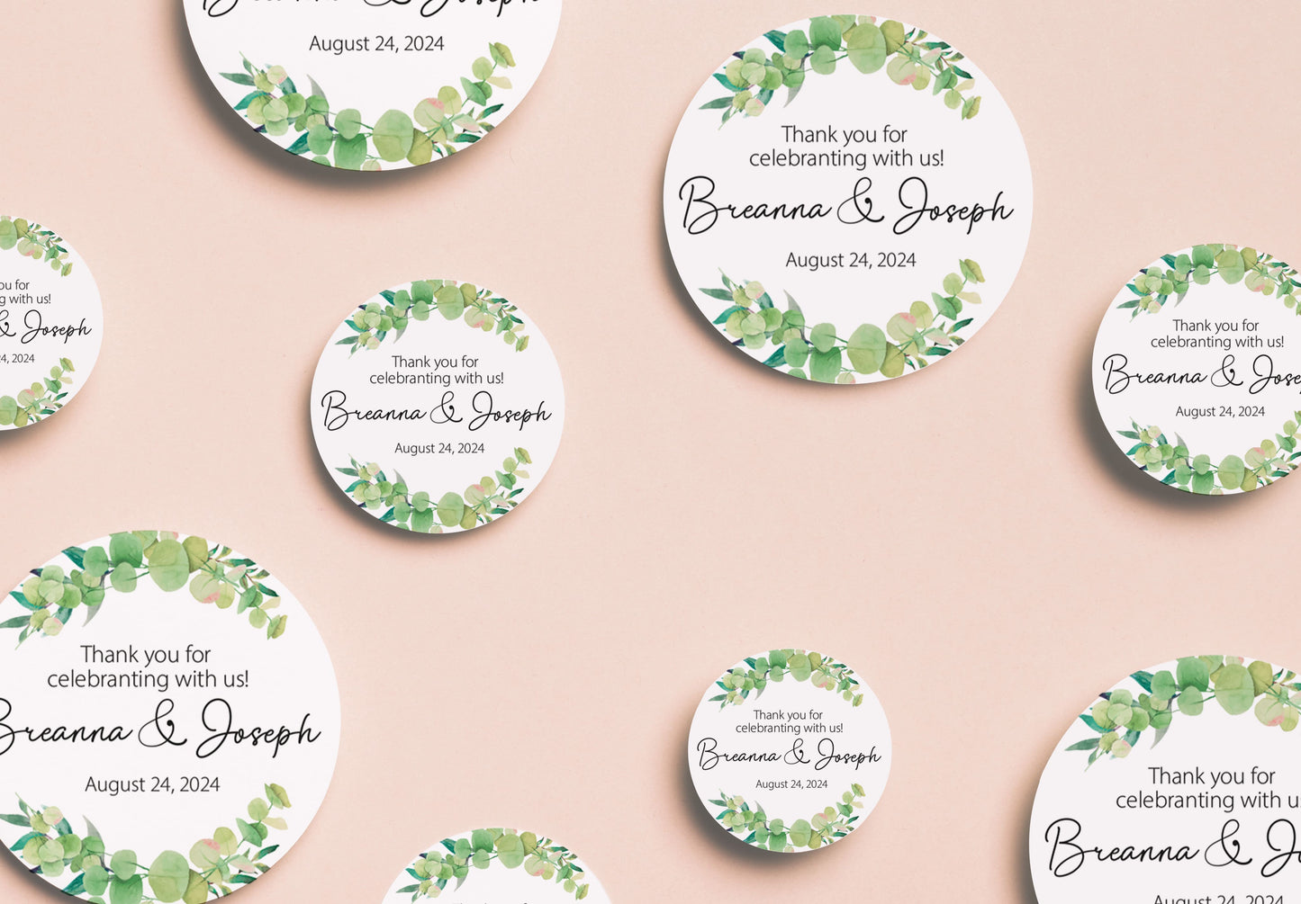 Wedding Stickers | Thank You Stickers