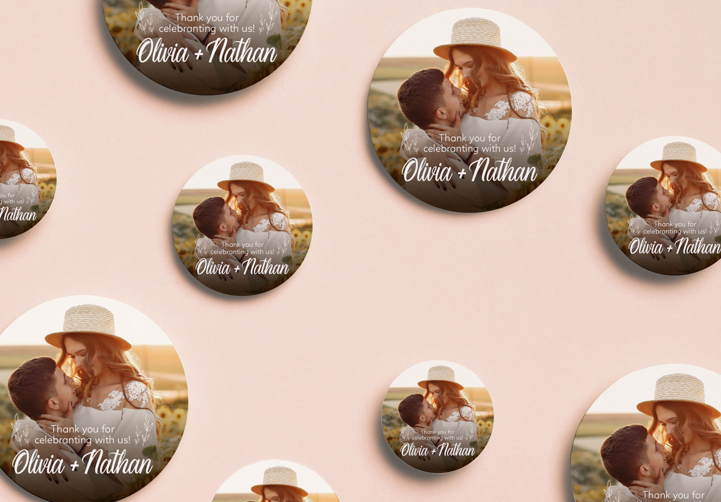 Wedding Stickers | Thank You Stickers
