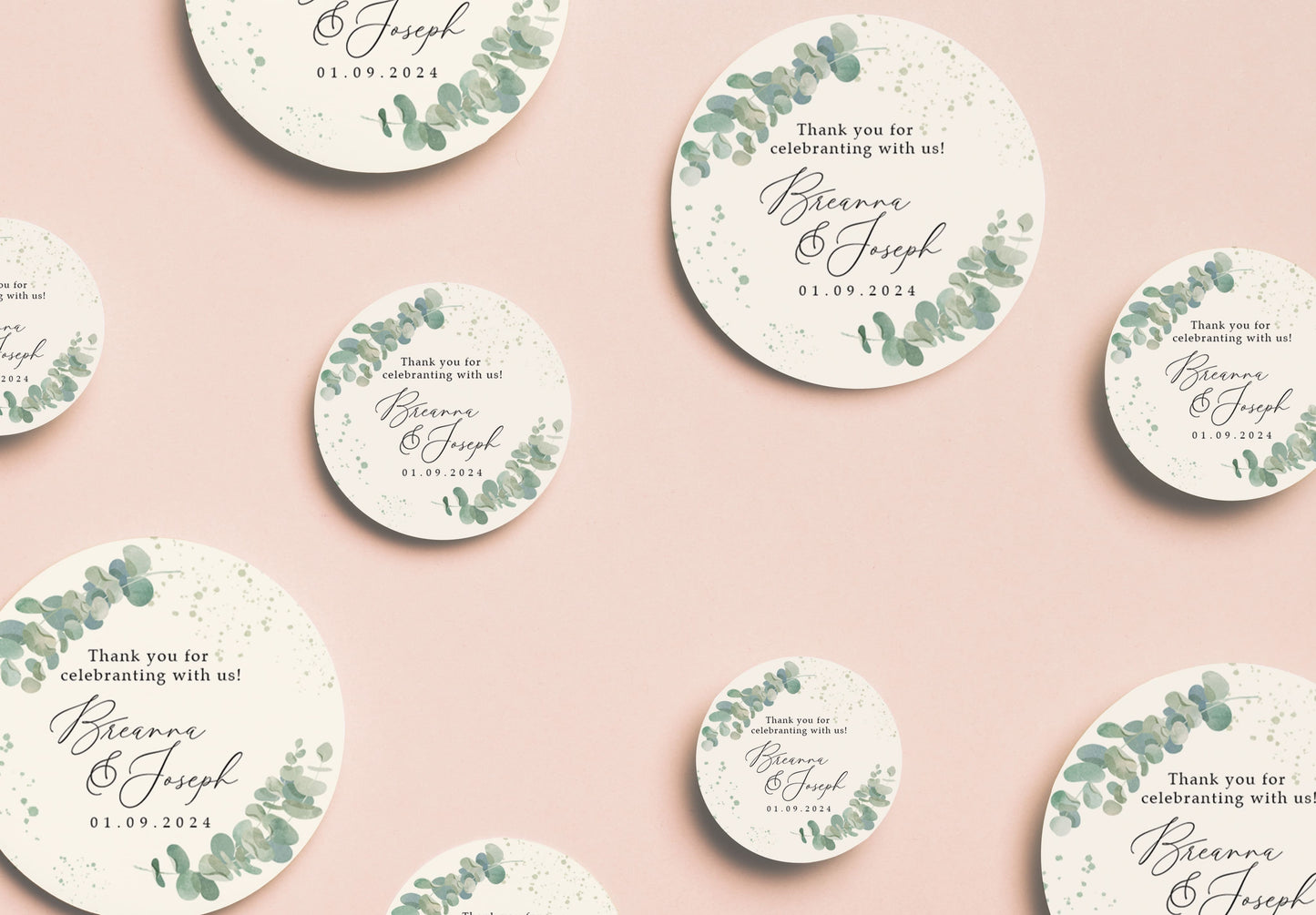 Wedding Stickers | Thank You Stickers