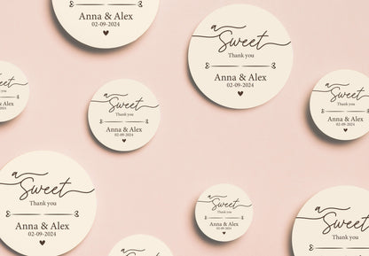 Wedding Stickers | Thank You Stickers