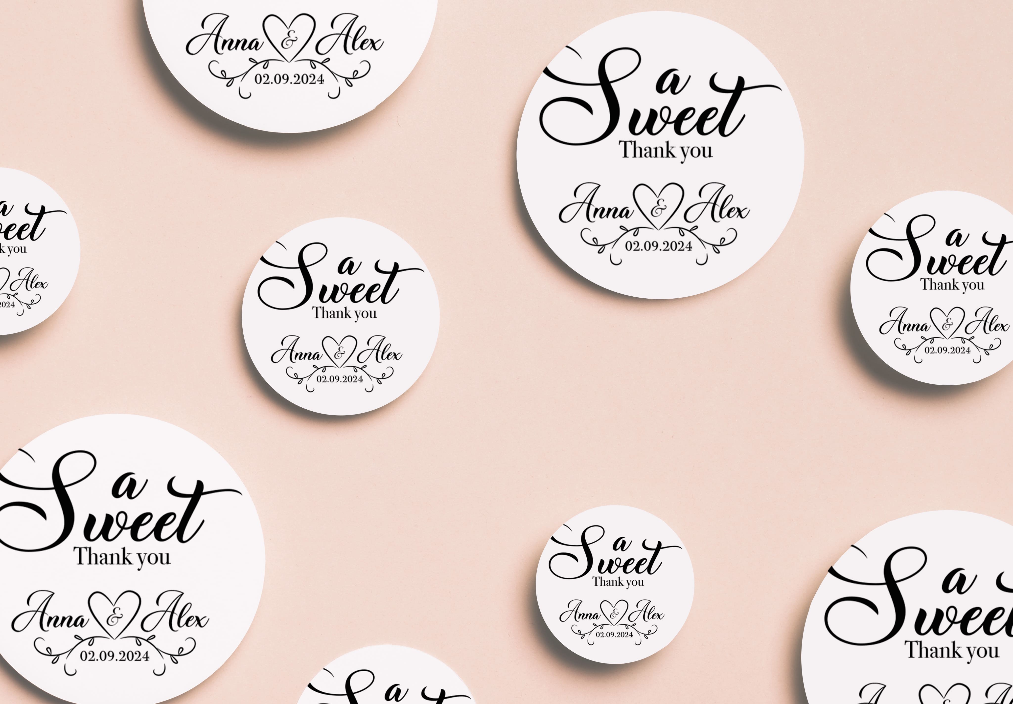 Wedding Stickers | Thank You Stickers