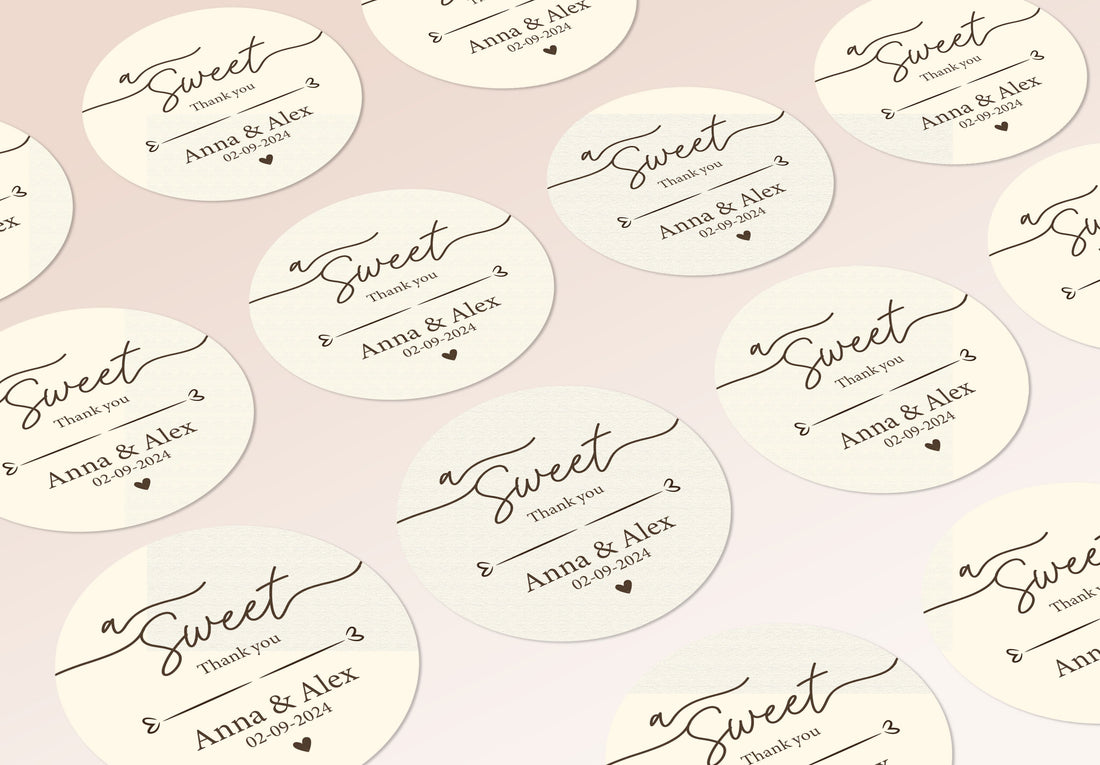 Wedding Stickers | Thank You Stickers