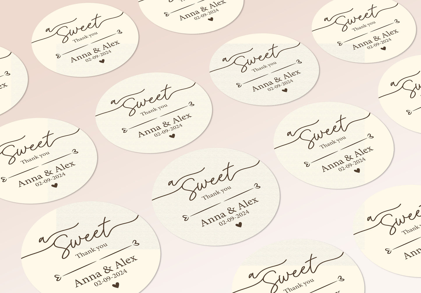 Wedding Stickers | Thank You Stickers