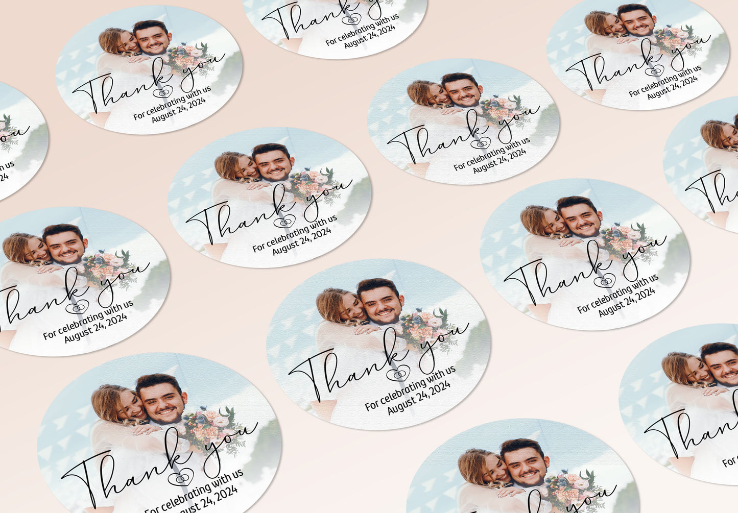 Wedding Stickers | Thank You Stickers