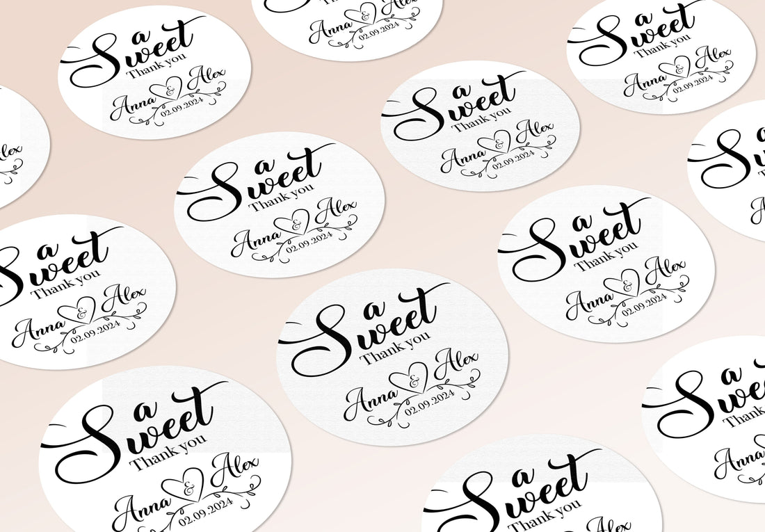 Wedding Stickers | Thank You Stickers