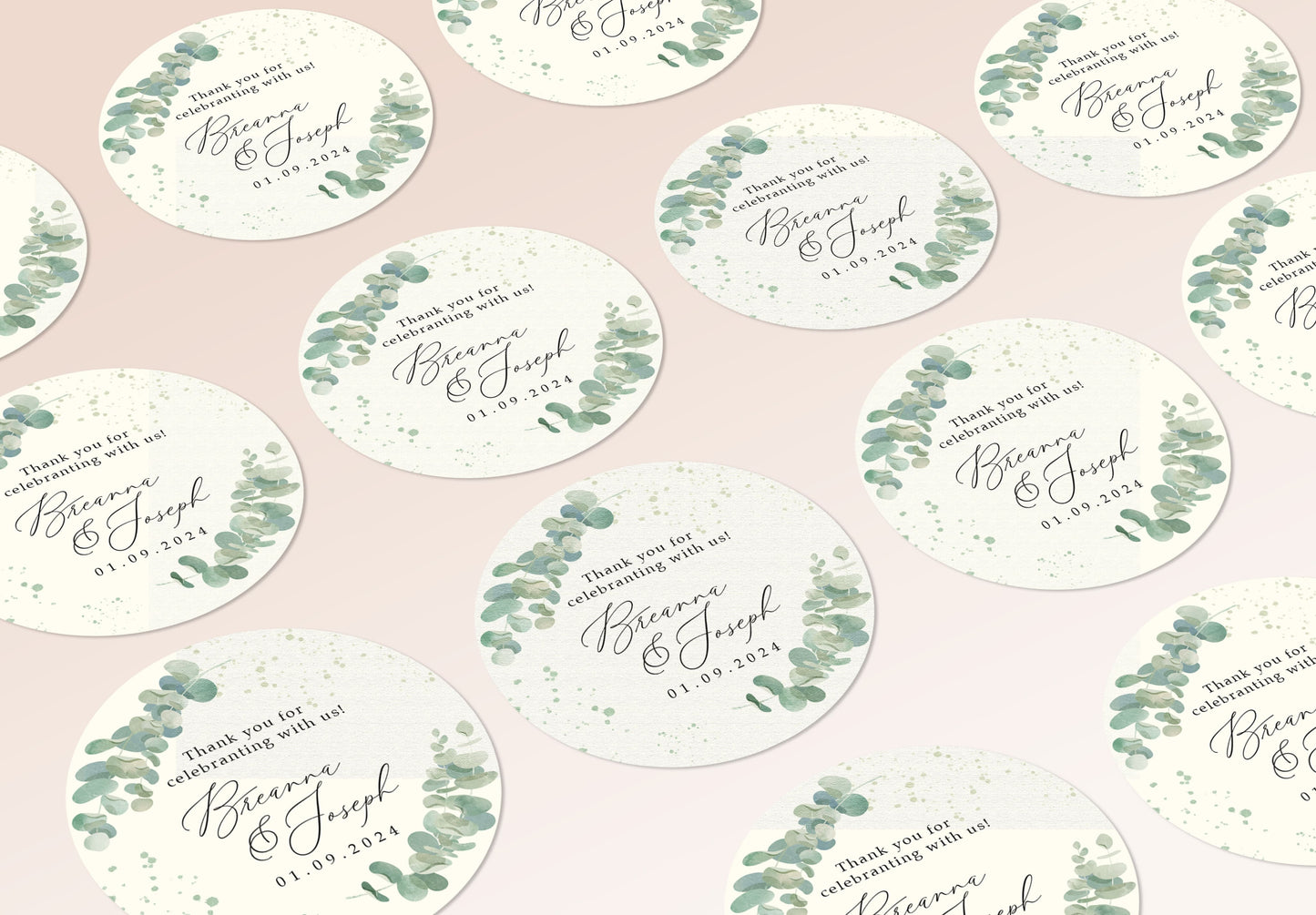 Wedding Stickers | Thank You Stickers