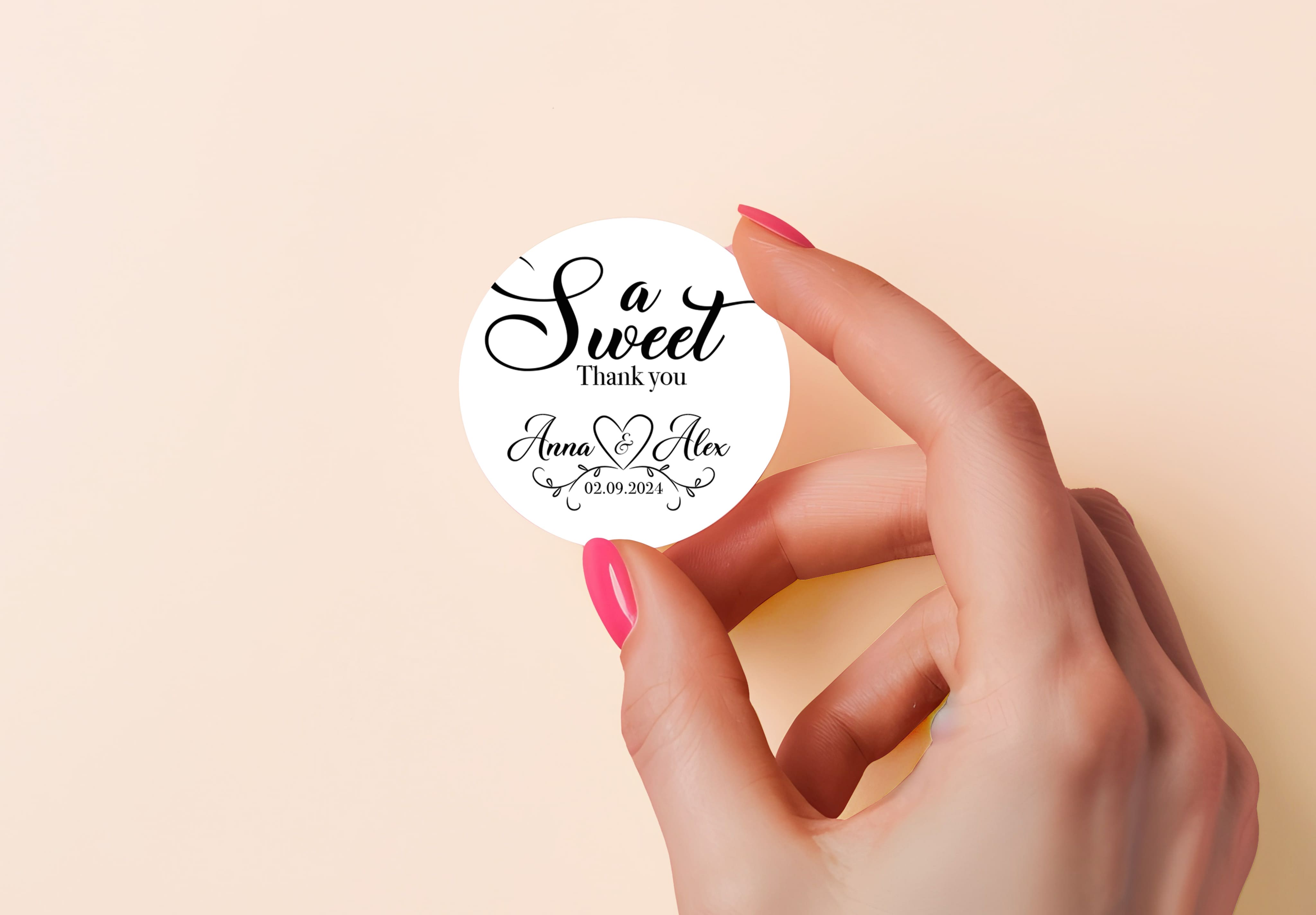 Wedding Stickers | Thank You Stickers