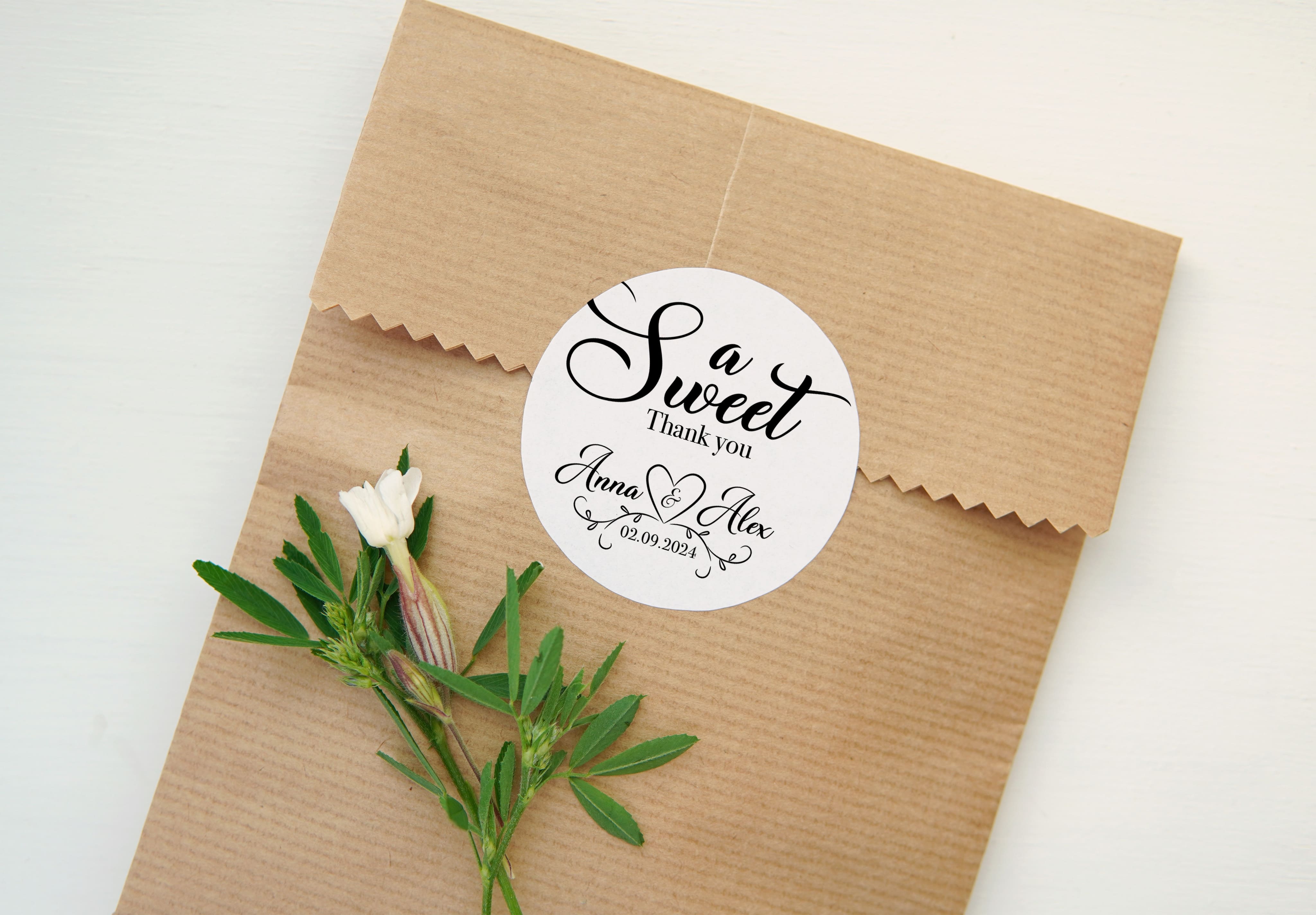 Wedding Stickers | Thank You Stickers