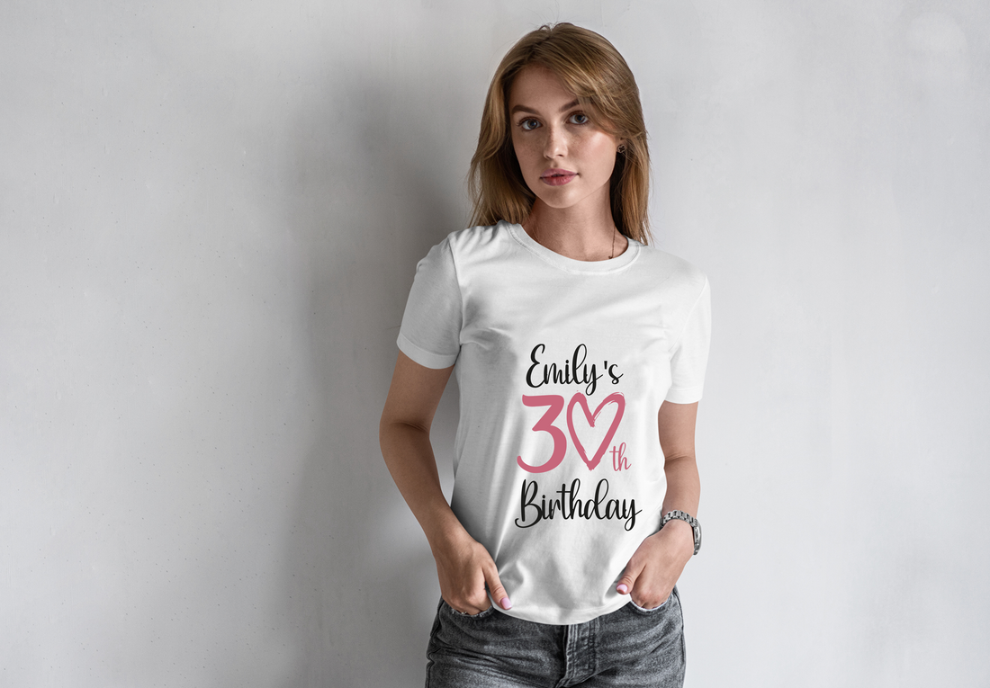 Personalized 30th Birthday T-Shirt | 30th Birthday Gift