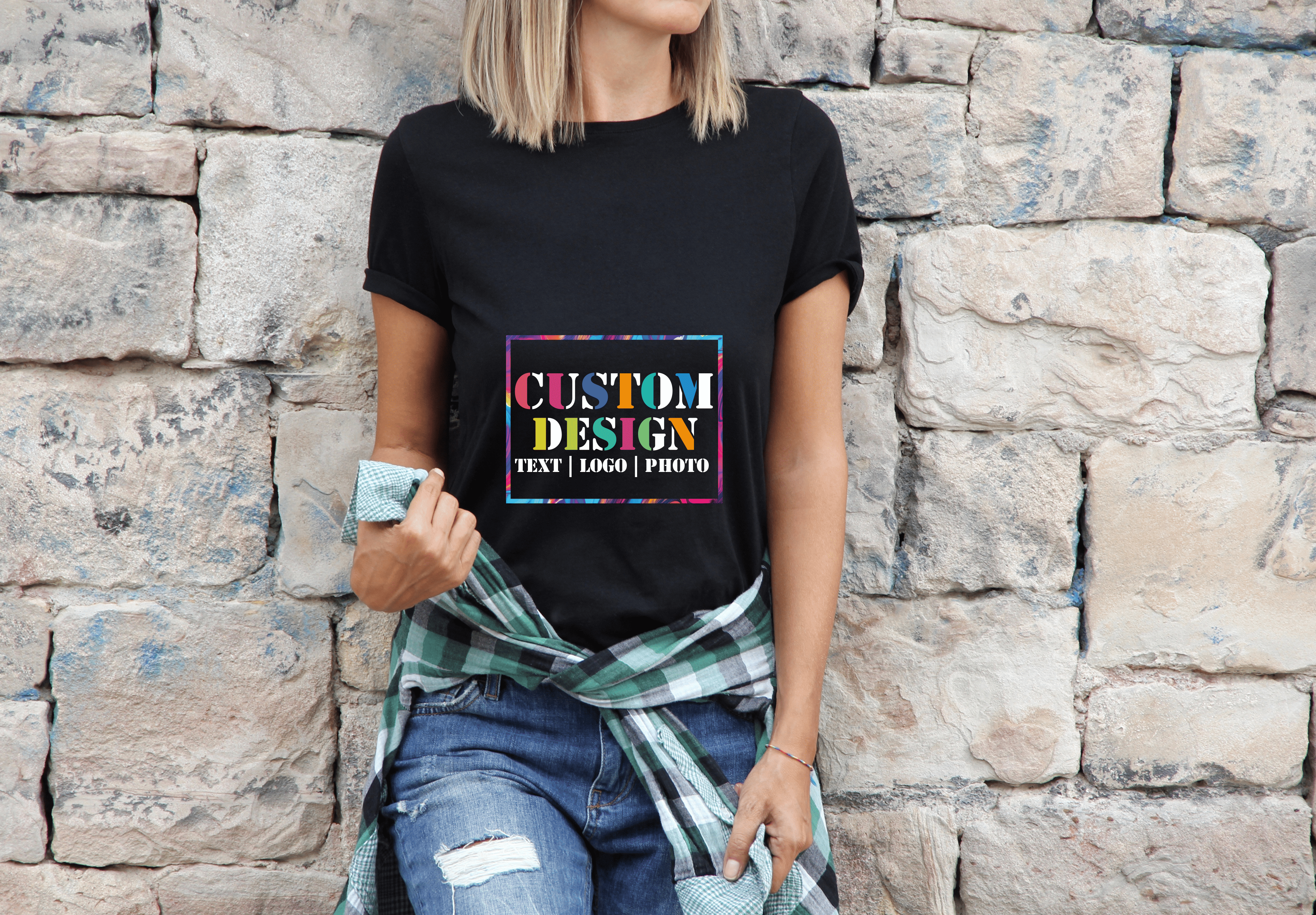 Custom Print T-Shirt | Personalized T-shirt | Custom Shirt