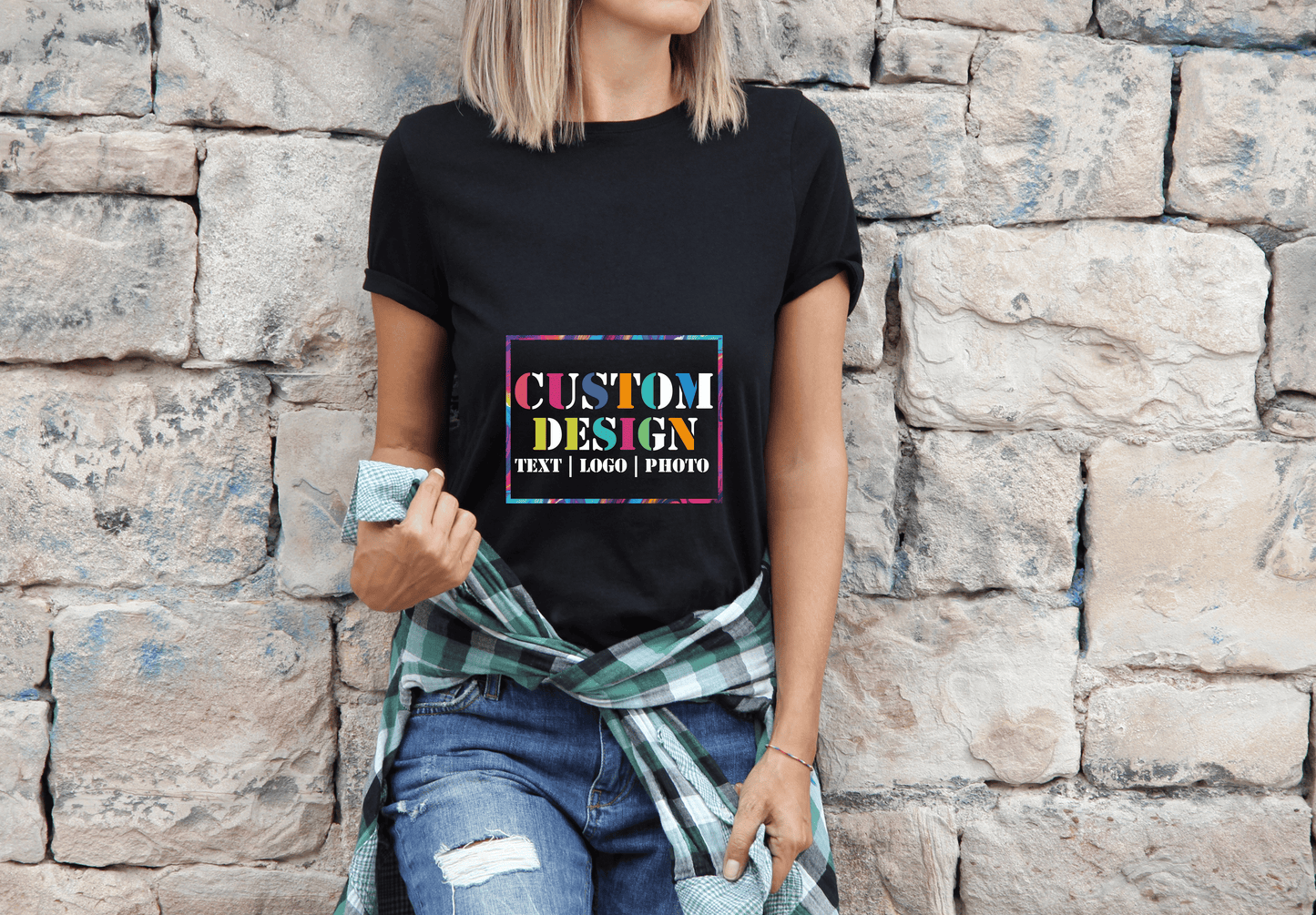 Custom Print T-Shirt | Personalized T-shirt | Custom Shirt
