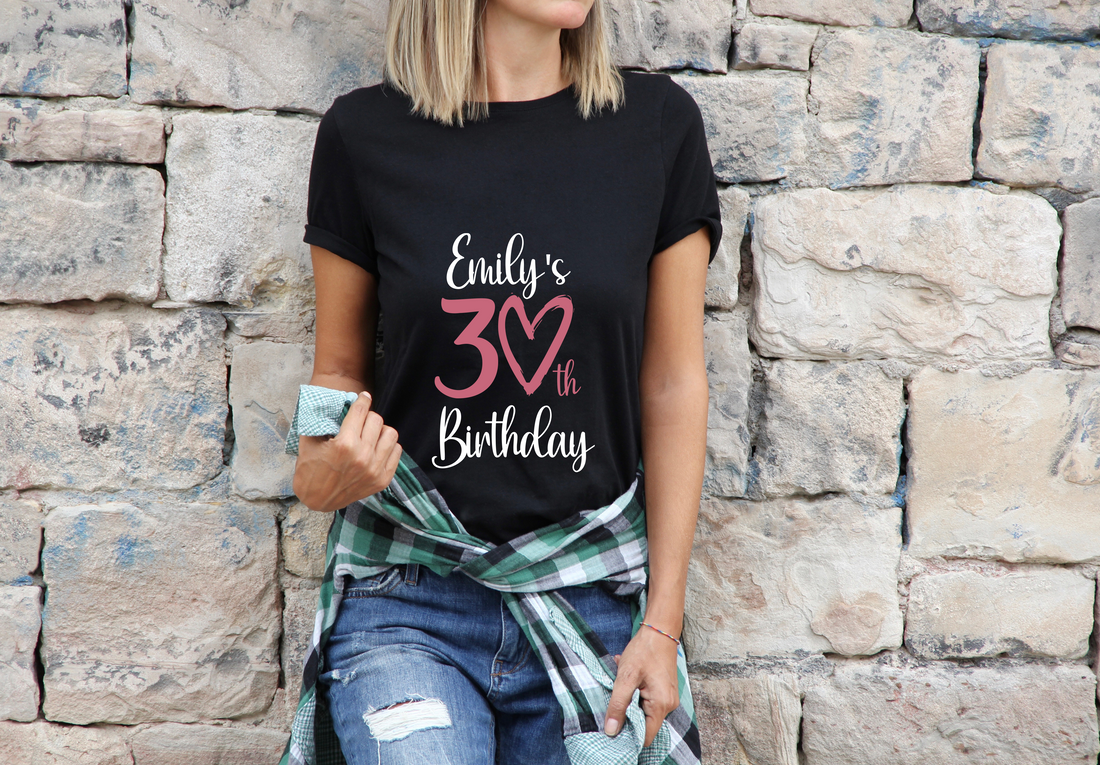 Personalized 30th Birthday T-Shirt | 30th Birthday Gift