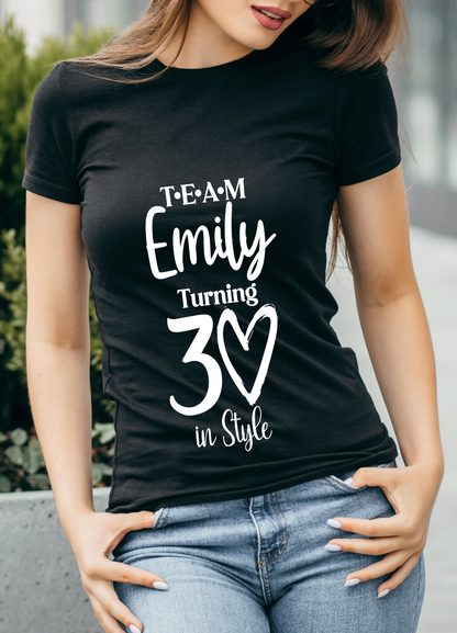 Celebrate Turning 30 | 30th Birthday T-Shirt
