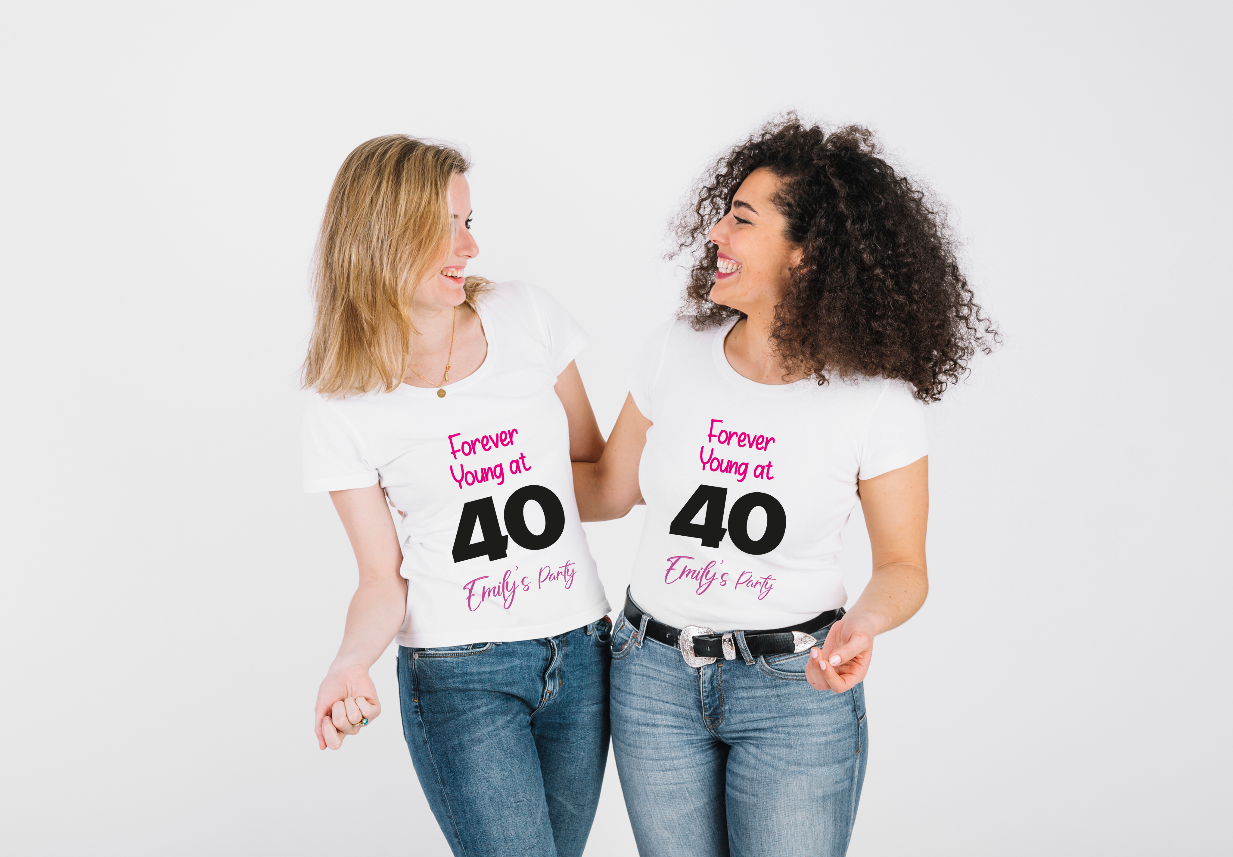 Personalized 40th Birthday Shirt for Women