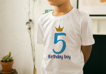 Load image into Gallery viewer, 5th Birthday Toddler Shirt
