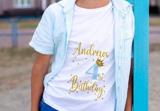 T-Shirt for Boys and Girls | 3rd Birthday Shirt