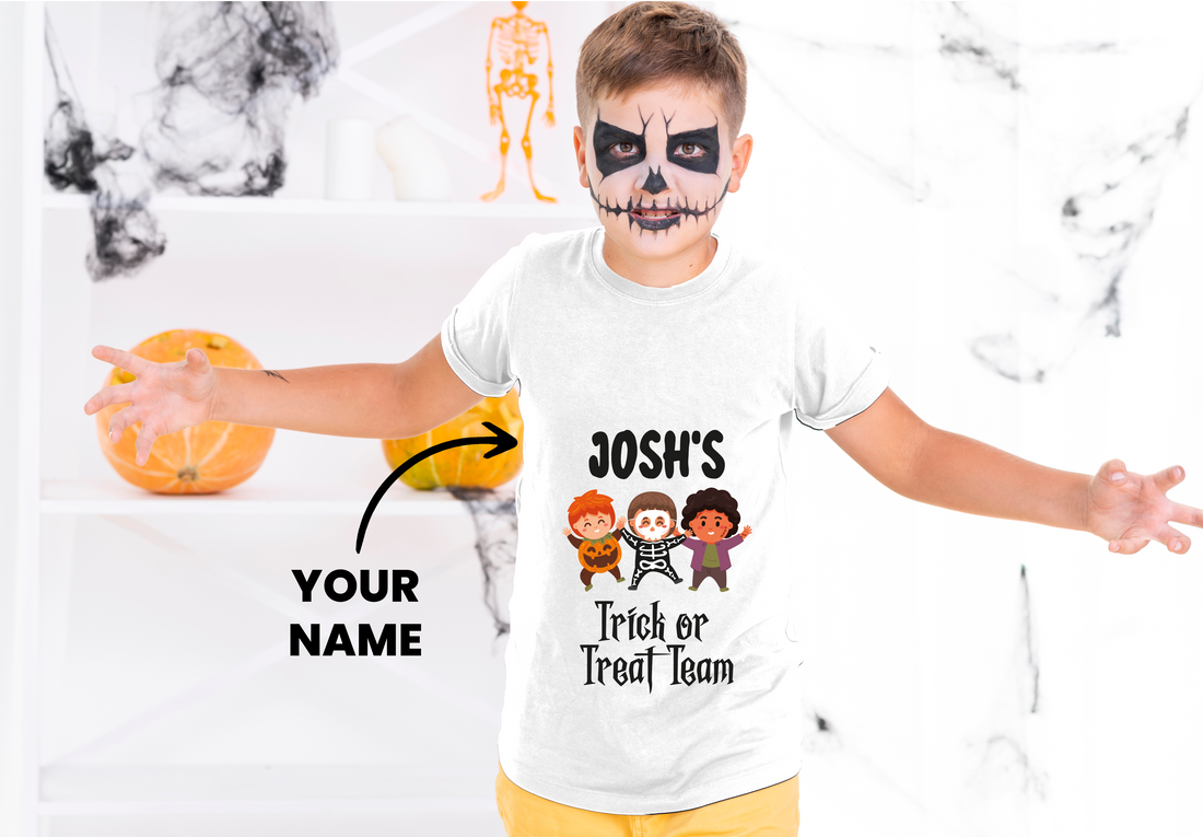 Kids Halloween T-Shirt | Personalized Halloween Shirt