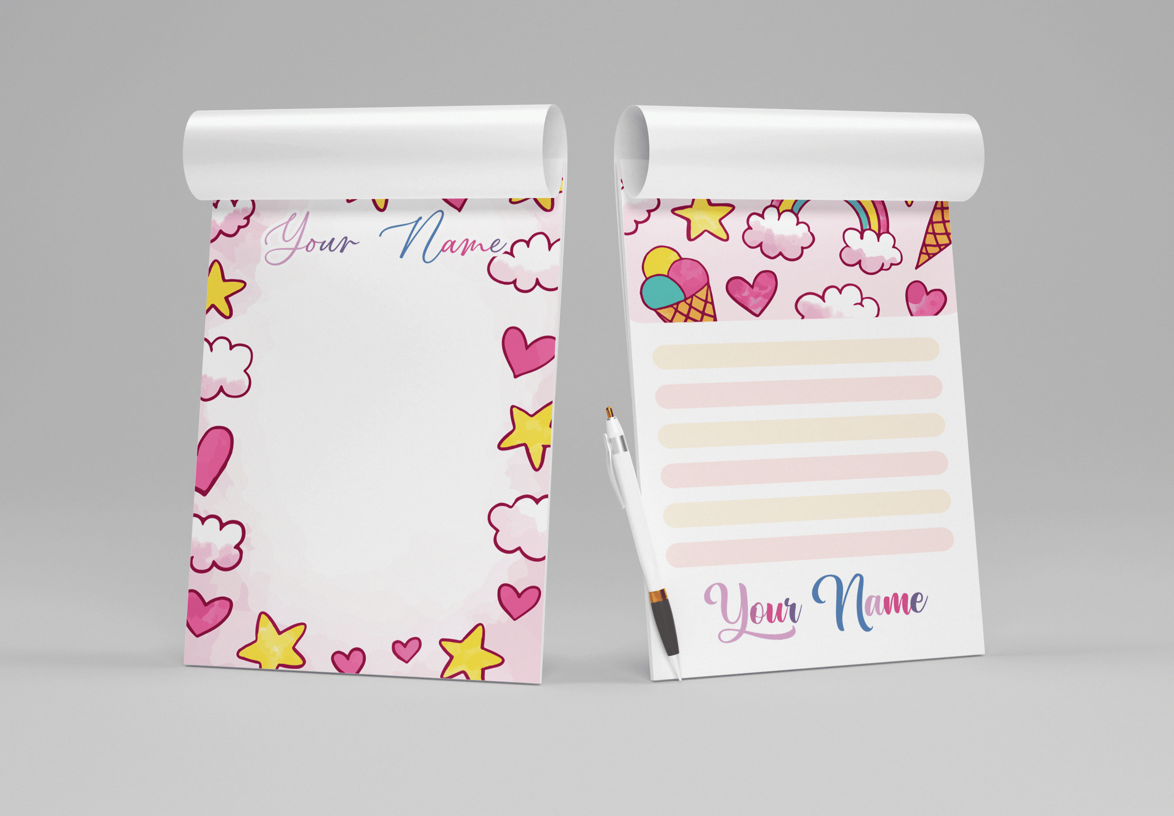 Girly Notepad