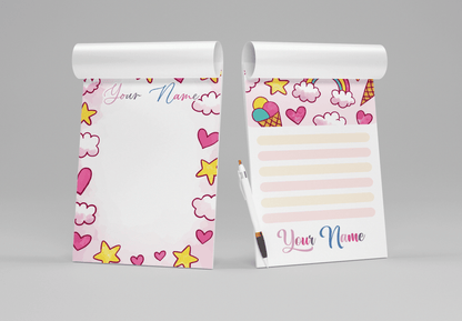 Girly Notepad