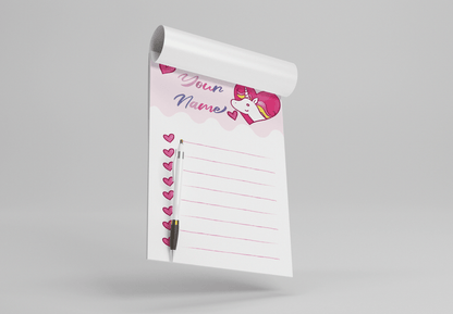 Girly Notepad