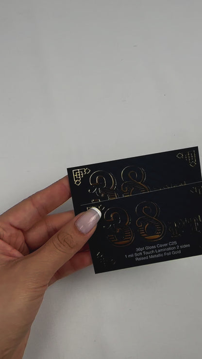 Ultra Thick Business Cards