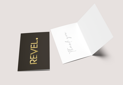 REVEL Thank you Cards