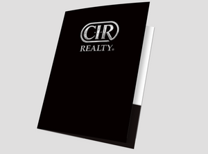 CIR Realty Presentation Folders with Embossed Foil (25 pack)