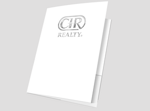CIR Realty Presentation Folders with Embossed Foil (25 pack)