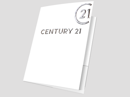 Pack  25 Presentation Folders Century 21  | Generic | Luxury