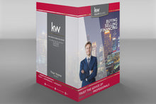 Load image into Gallery viewer, Keller Williams  PresentationCustom  Folder Printing with Soft touch laminating-002
