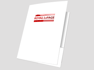 Royal LePage Presentation Folders with Embossed Foil (25 pack)