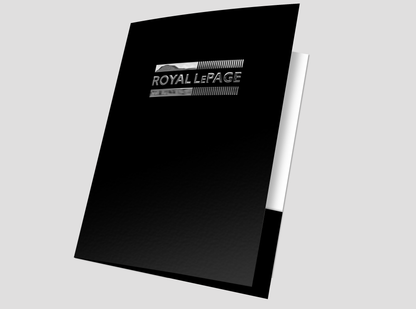 Royal LePage Presentation Folders with Embossed Foil (25 pack)