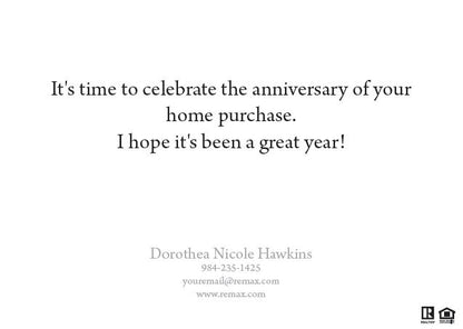 Remax Happy Anniversary